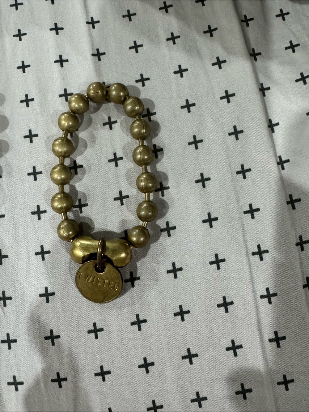 Twisted Silver Bracelet